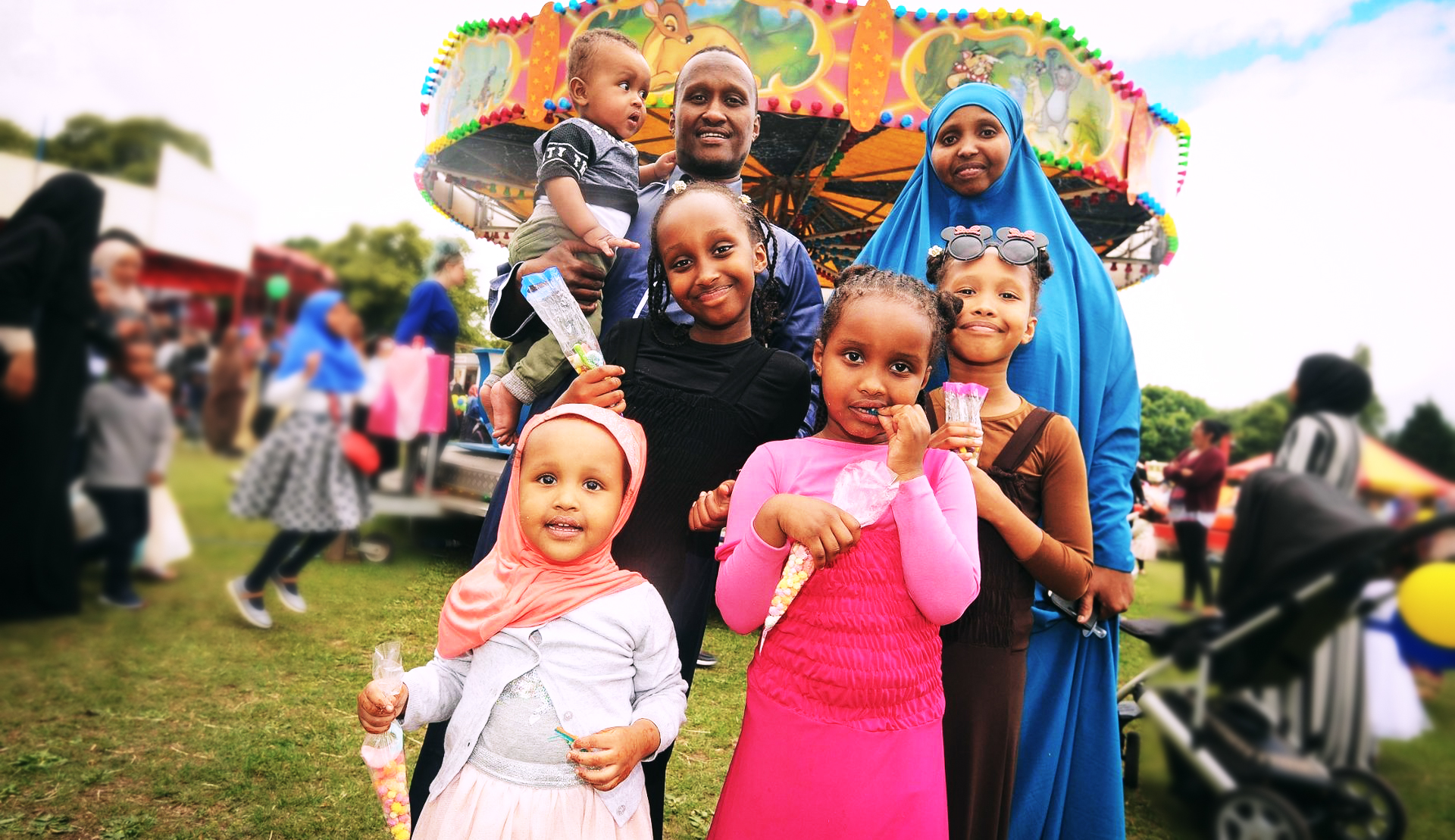 Children Celebrating Eid